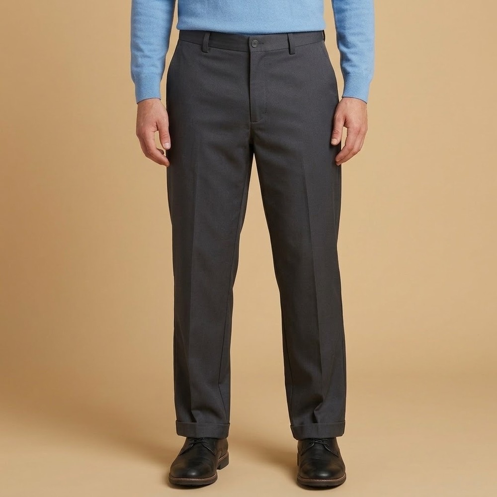Callaway Golf‎ Pants Men 38x30 Gray Performance Stretch Flat Front